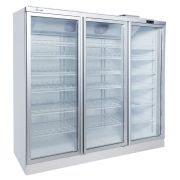 Шкаф-витрина холодильная LG4-2050M3WP-2 (3-х ДВЕРНЫЙ, 2050x800x2045 (+155)) ВЫНОСНОЙ ХОЛОД С ВНЕШНИМ АГРЕГАТОМ BY LH010FD133F