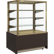 Витрина холодильная кондитерская КС70 VM 0.9-1 102-0109 (ВХСв-0,9д Carboma Cube)