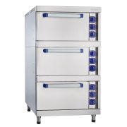 Шкаф жарочный ШЖЭ-3 (лицо нерж.) стандартная духовка/арт.710000000109