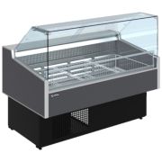 Витрина морозильная ВПН Octava Q  М 1500 (верх7016мат_низ9005мат)