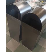 Урна переносная короткая Руслан-2 (Антик серебро)