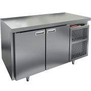 Стол холодильный HICOLD GN 11/TN O (-2+10, островн, 2 двери, 1390х700х850мм)