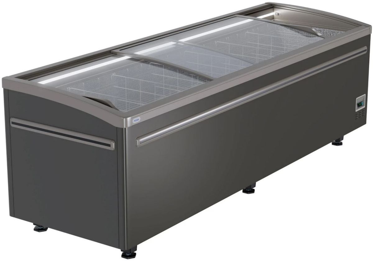 Морозильный ларь-бонета Haier GTS2500GCH (2504x864x810) СЕРЫЙ