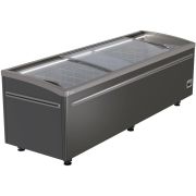 Морозильный ларь-бонета Haier GTS2500GCH (2504x864x810) СЕРЫЙ КОРПУС (RAL7037) КОРЗИНЫ