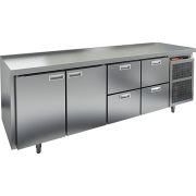 Стол морозильный HICOLD SN 1122/BT O без борта (2280х600х850)