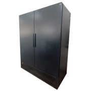 Шкаф холодильный Ангара 1500 (0+7) двери глухие распашные RAL 7016