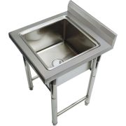 Ванна моечная с бортом нерж.VA-ST145A (600х650х850 мм)