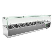 Витрина холодильная настольная COOLEQ VRX 1500/330