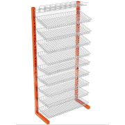 Стойка прикассовая пристенная  810*370*1725 Арт.СП001039 (С-914.00.000 СБ)  ЕВРОМАРКЕТ