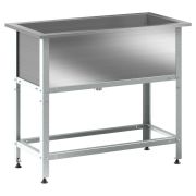 Ванна котломоечная ВМКС-1/1250 (1350х700х850, размер мойки 1250х600х400)