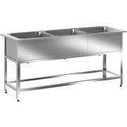 Ванна моечная КРОНЕР ВМЦС-3/600 (2100х700х850, размер мойки 600х500х300)